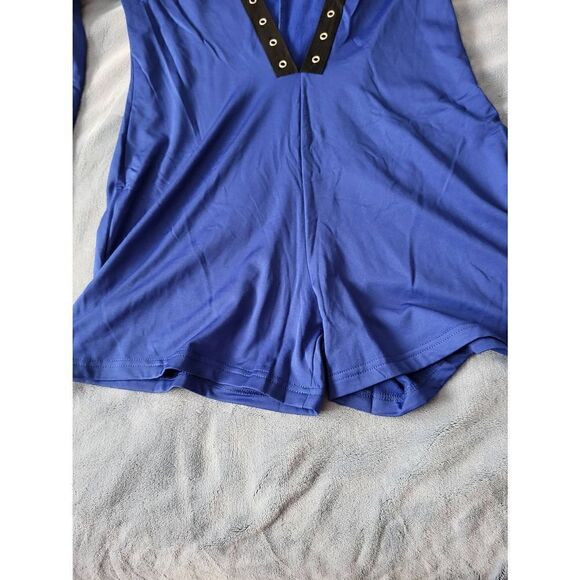 NWOT Sexy Blue Short Jumpsuit - Picture 7 of 7